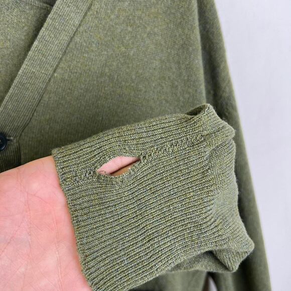 Vintage 80s Heeseman Coxmoor Wool Cardigan size 40 (M) - Picture 4 of 8